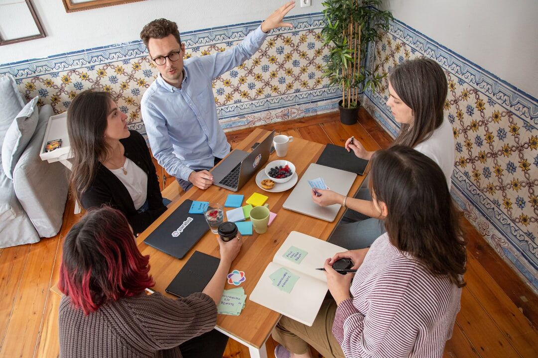 team discussion meeting